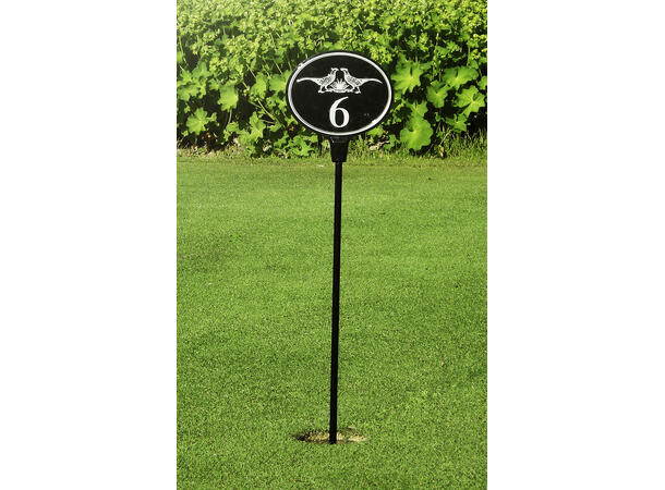 Puttingmarker i metall "Silverline" 